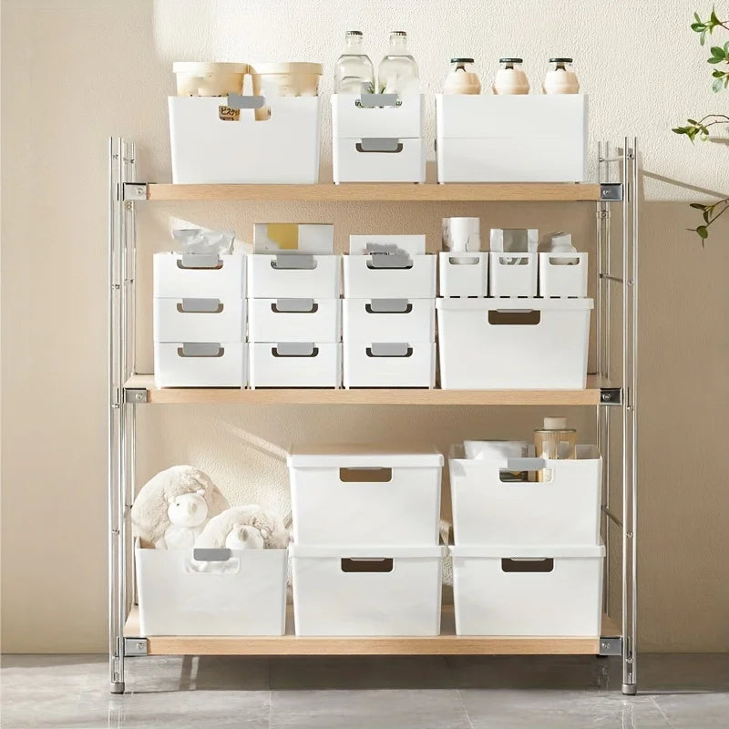 1pcDesktop storage box home kitchen bathroom drawer storage box household cosmetics underwear storage box Design & Casa