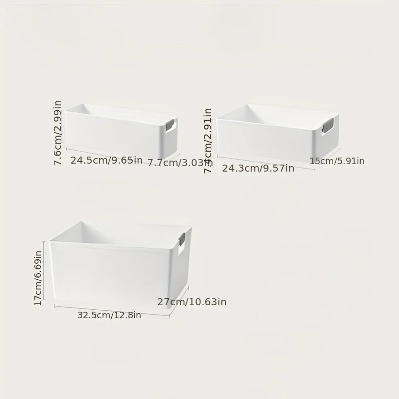 1pcDesktop storage box home kitchen bathroom drawer storage box household cosmetics underwear storage box Design & Casa