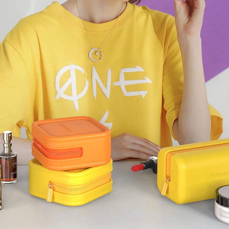 2024 Makeup Bag Large Capacity Waterproof EVA Makeup Organizer Bag Zipper Tote Luggage Pouch for Unisex Handbag Briefcase Design & Casa