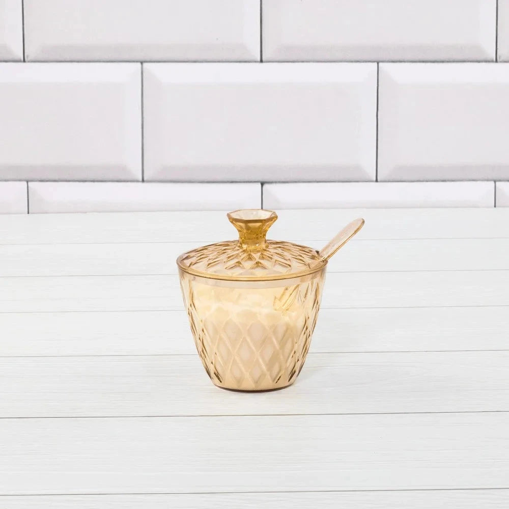 Açucareiro com Colher Glamour 330ml Açucareiro com Colher Glamour 330ml Design & Casa