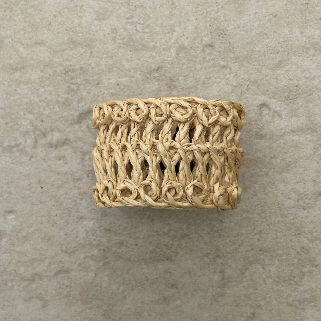 Anel de Guardanapo 4 Peças em Juta Elegância Natural Anel de Guardanapo 4 Peças Páscoa Design & Casa