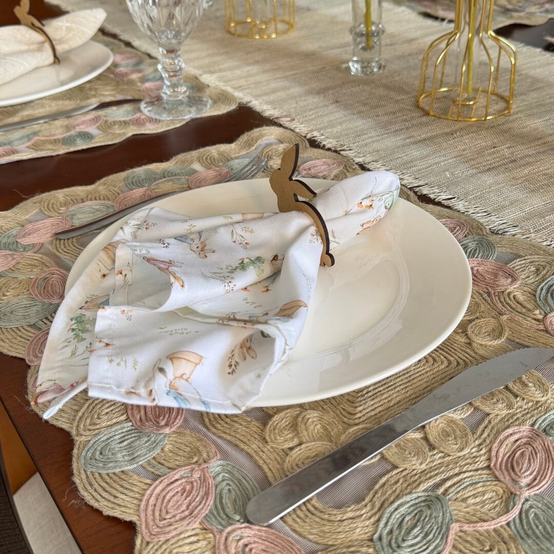 Anel de Guardanapo 4 Peças Páscoa Anel de Guardanapo 4 Peças Páscoa Design & Casa