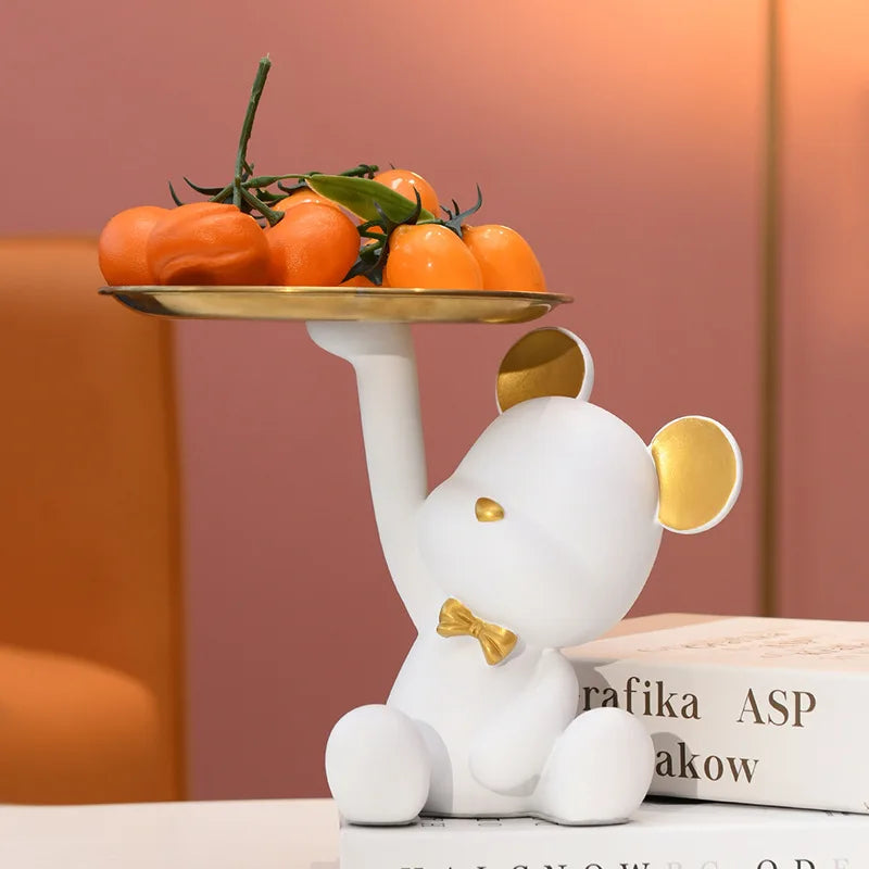 Bandeja Decorativa De Resina Multicor Bandeja Decorativa De Resina Multicor LightHousi