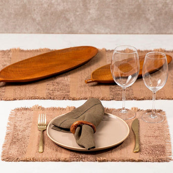 Bandeja Decorativa Folha em Madeira 50cm Coleção Decoração>Bandejas- Bandeja Decorativa Folha em Madeira 40cm Design & Casa