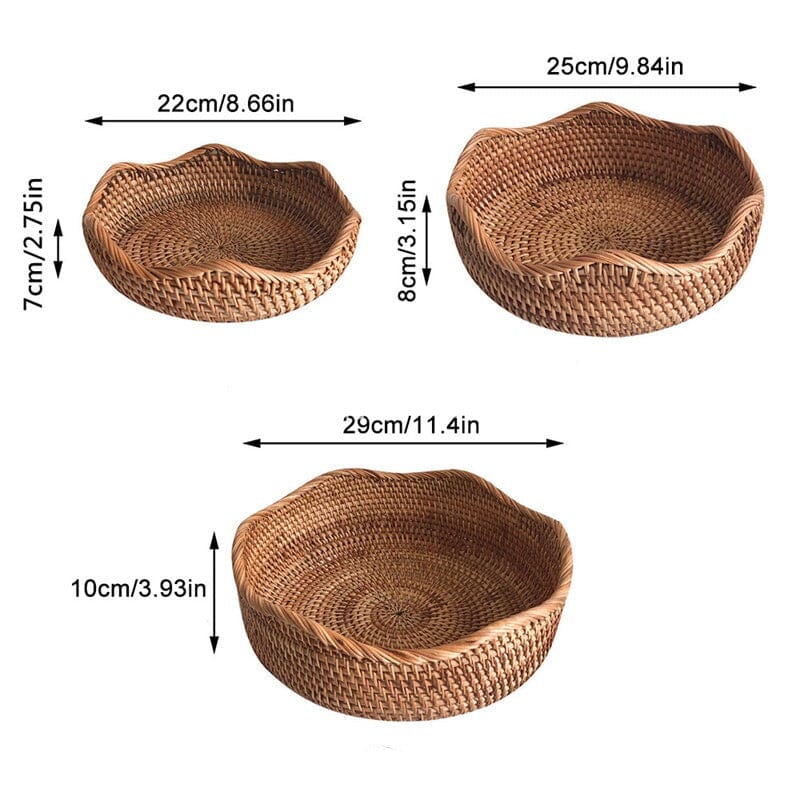 Bandeja Decorativa Para Alimentos de Bamboo Bandeja Decorativa Para Alimentos de Bamboo Design & Casa