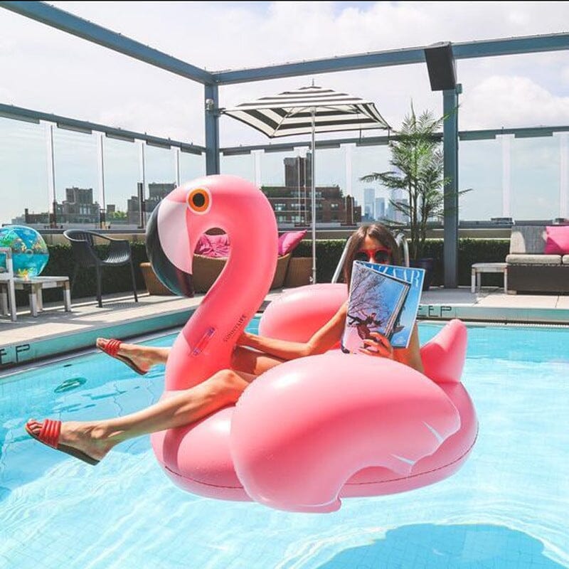 Boia de Piscina Flamingo Inflável Boia de Piscina Flamingo Inflável Design & Casa
