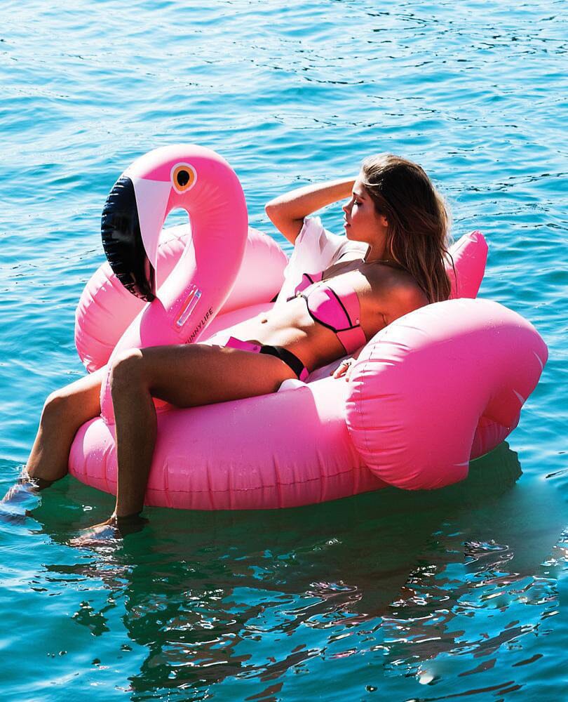 Boia de Piscina Flamingo Inflável Boia de Piscina Flamingo Inflável Design & Casa