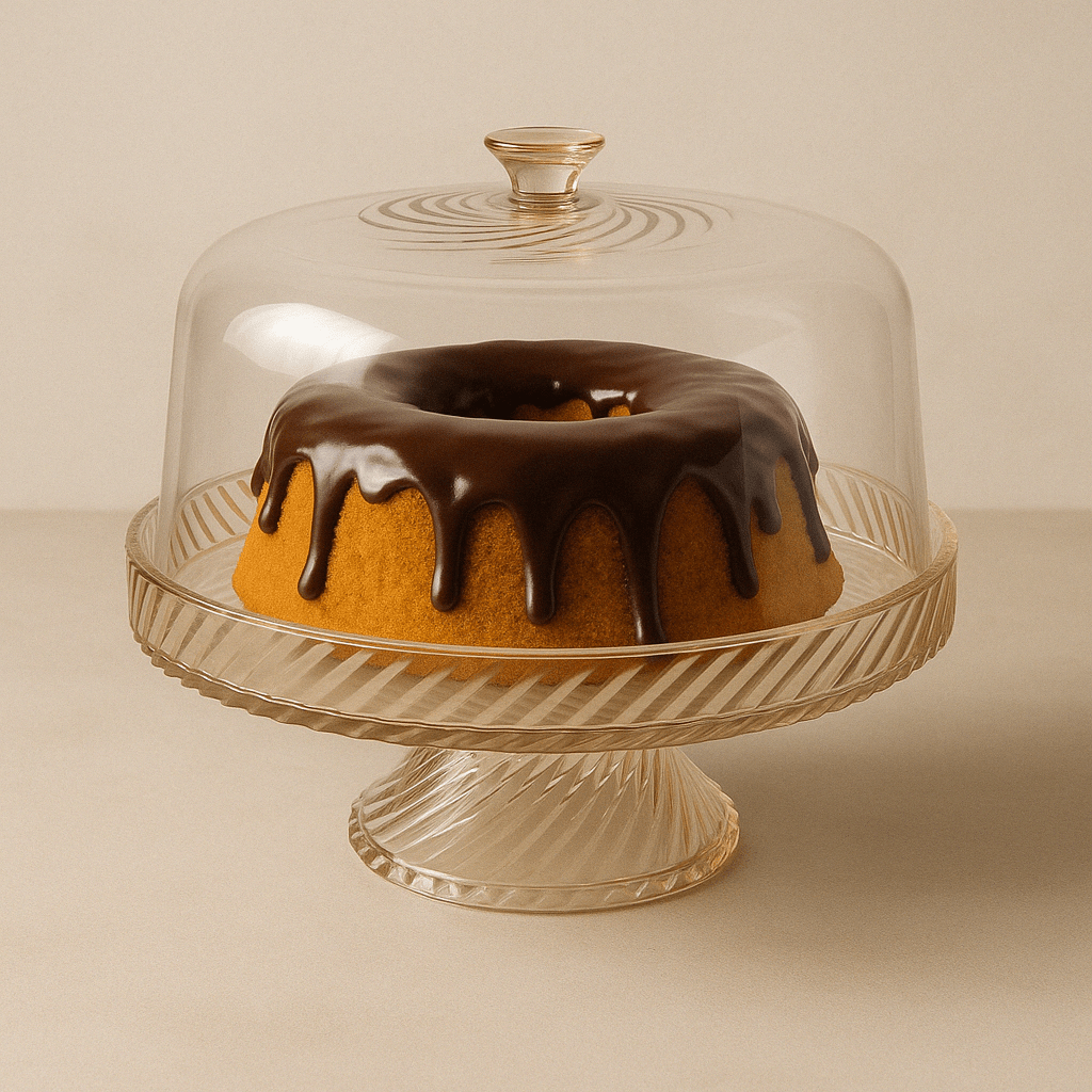 Boleira com Tampa de 20cm Boleira com Tampa de 20cm Design & Casa