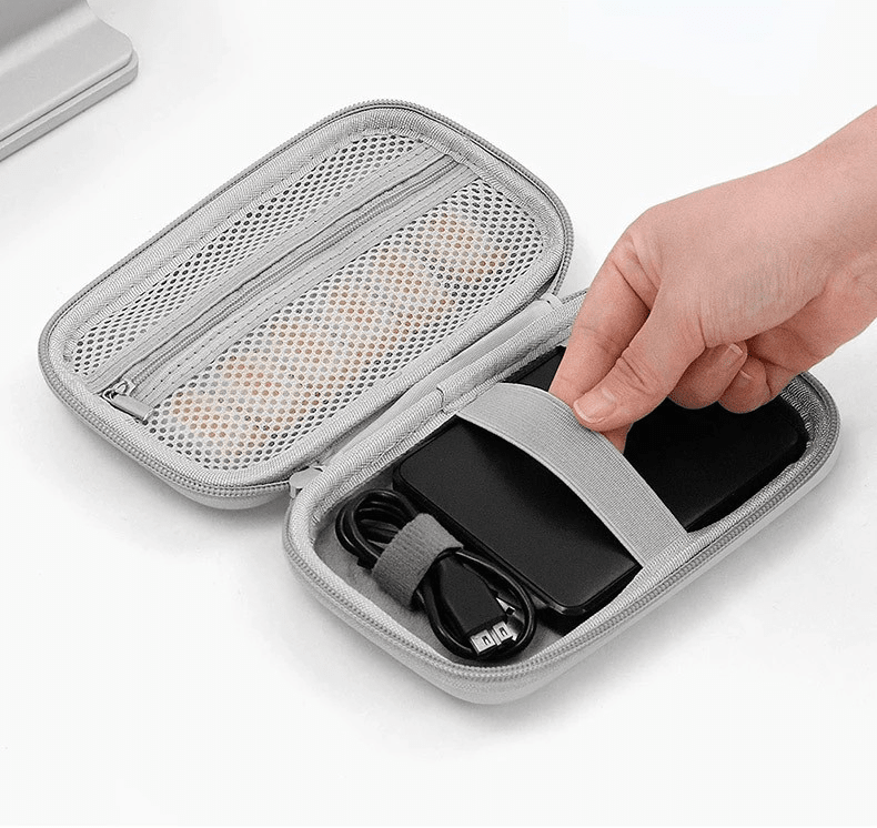 Bolsa de Armazenamento Portátil para Acessório de Eletrônicos Coleção Organização - Bolsa de Armazenamento Portátil para Acessório de Eletrônicos Design & Casa