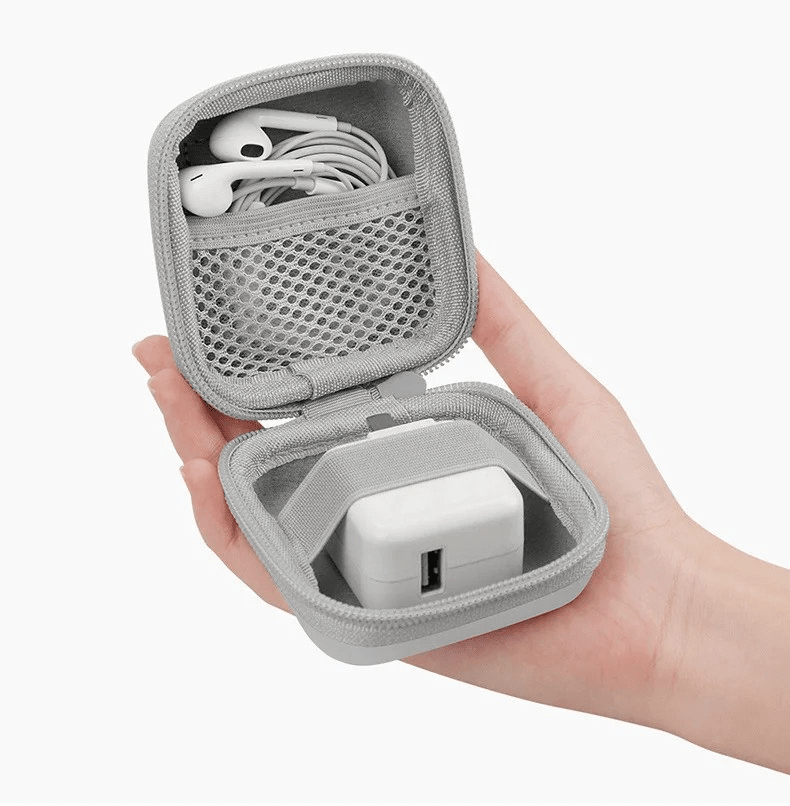 Bolsa de Armazenamento Portátil para Acessório de Eletrônicos Coleção Organização - Bolsa de Armazenamento Portátil para Acessório de Eletrônicos Design & Casa