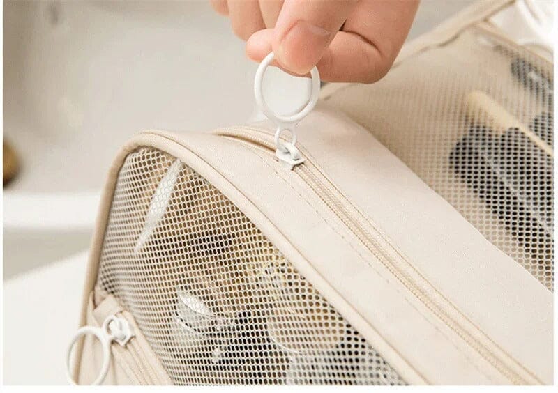 Bolsa Organizadora de Viagem Multifuncional 5 Compartimentos Coleção Organizadores Para Viagem- Bolsa Organizadora de Viagem Multifuncional 5 Compartimentos Design & Casa