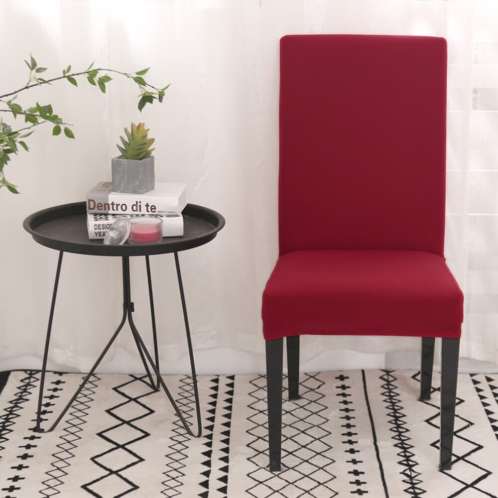 Capa para Cadeira com Ajuste Perfeito e Elástico Capa para Cadeira com Ajuste Perfeito e Elástico Design & Casa Vermelho