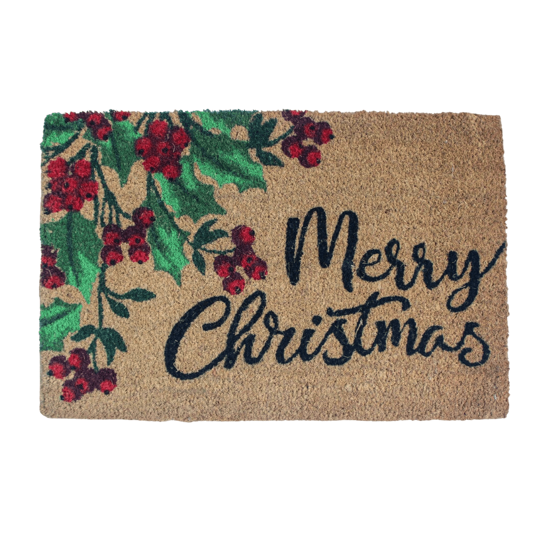 Capacho de Natal Merry Christmas Capacho de Natal Design & Casa