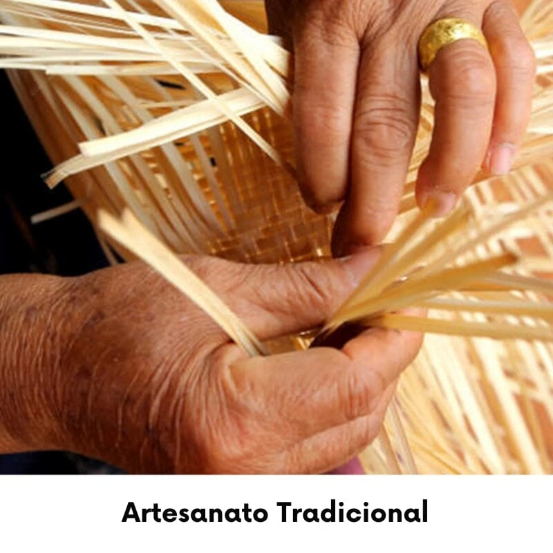 Cesta de Palha Organizadora Estilo Rattan Cesta de Palha Organizadora Estilo Rattan Design & Casa