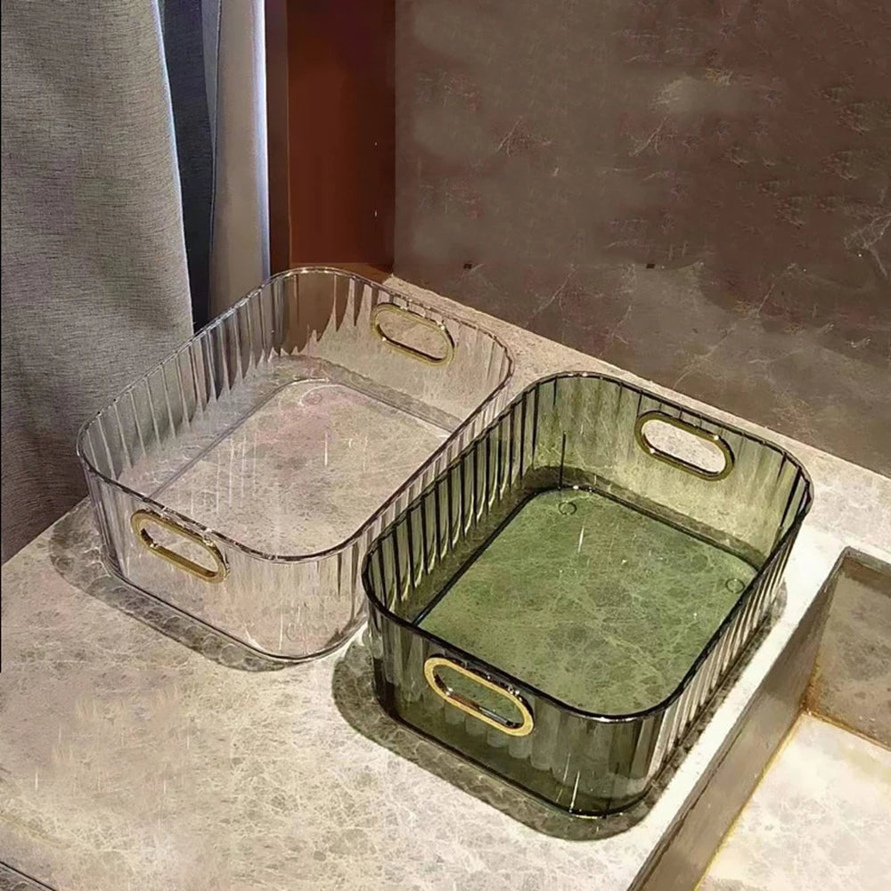 Cesta Organizadora de Mesa Coleção Casa Organizada - Cesta Organizadora de Mesa Design & Casa