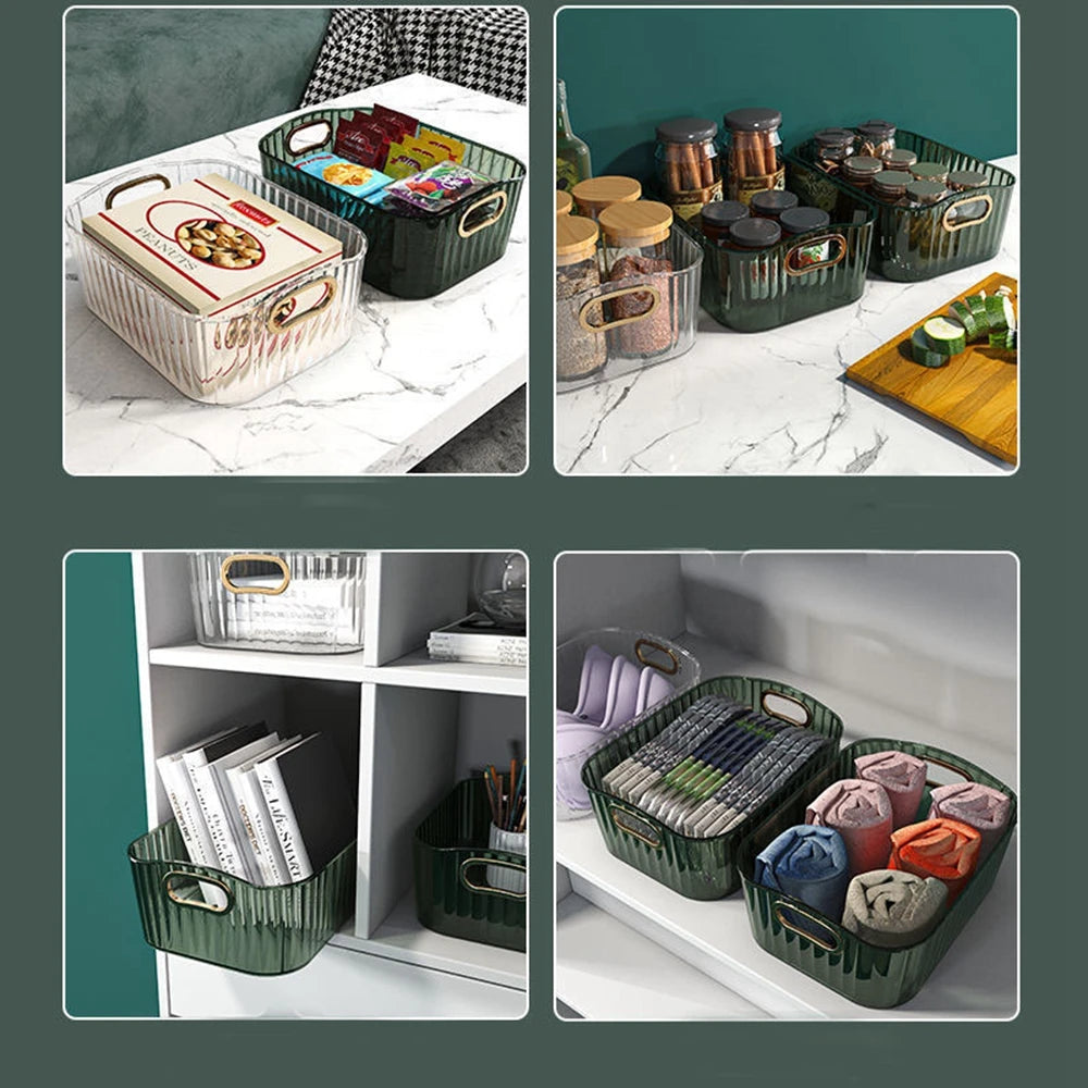 Cesta Organizadora de Mesa Coleção Casa Organizada - Cesta Organizadora de Mesa Design & Casa