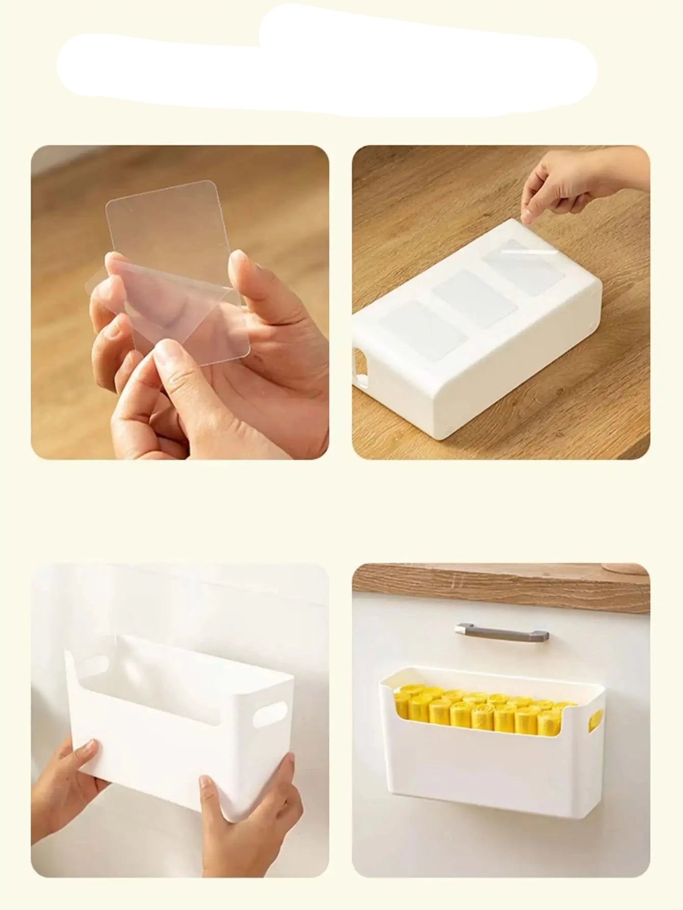 Cesto Organizador de Parede Organizador 06 - Cesto Organizador de Parede Design & Casa