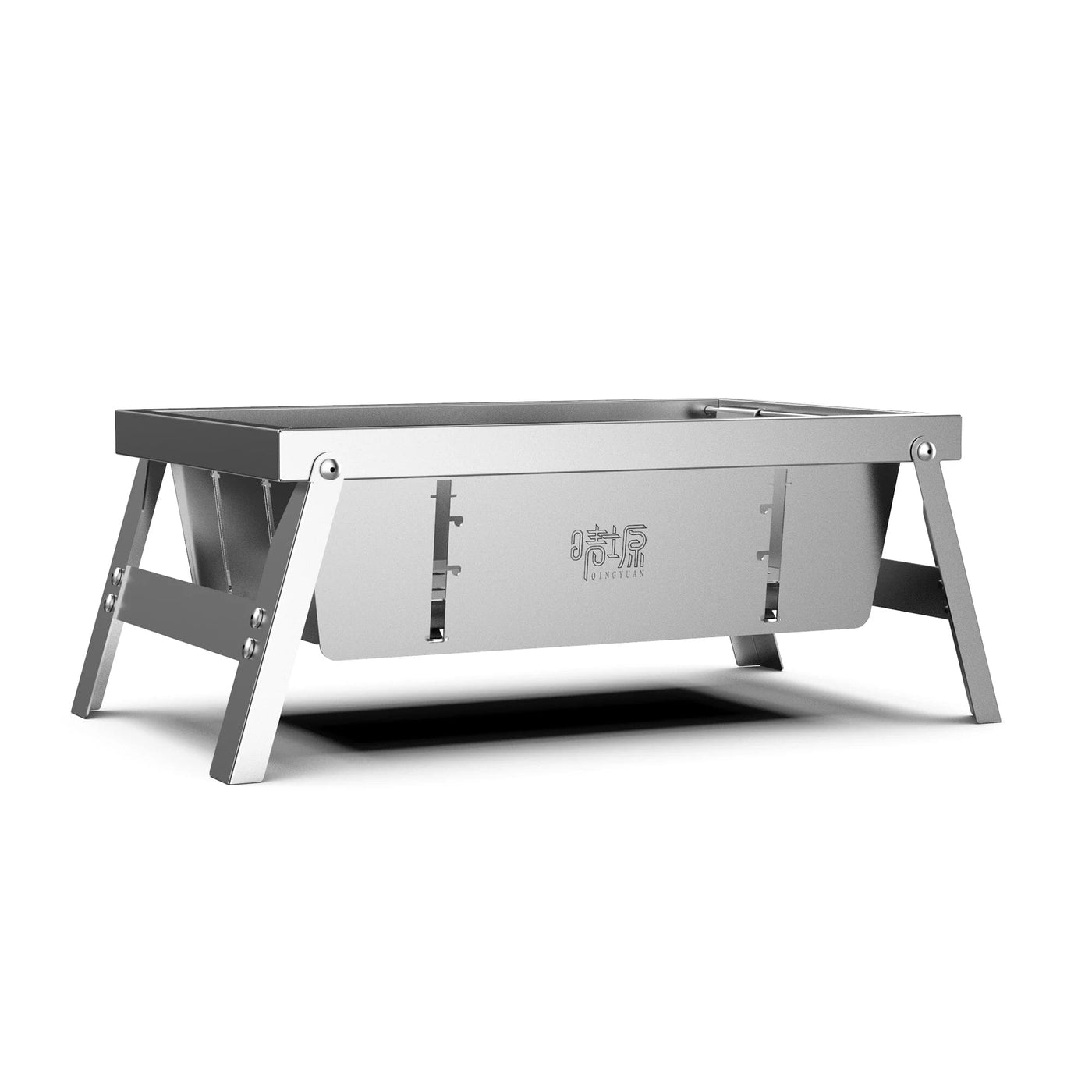 Churrasqueira Portátil Dobrável de Inox Churrasqueira Portátil Dobrável Design & Casa