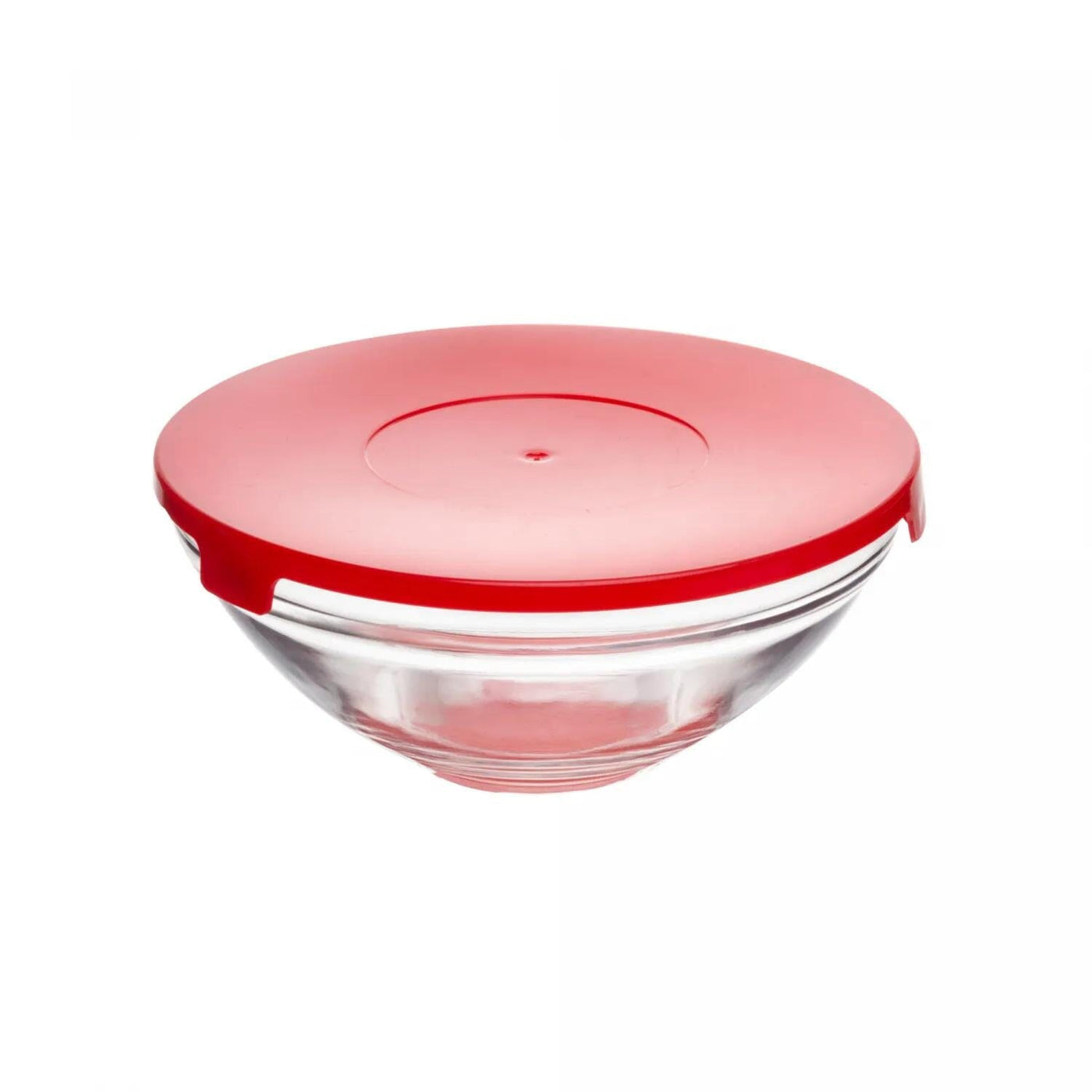 Conjunto 5 Tigelas de Vidro com Tampa Hermética Coleção Potes Herméticos- Conjunto 5 Tigelas de Vidro com Tampa Hermética Design & Casa