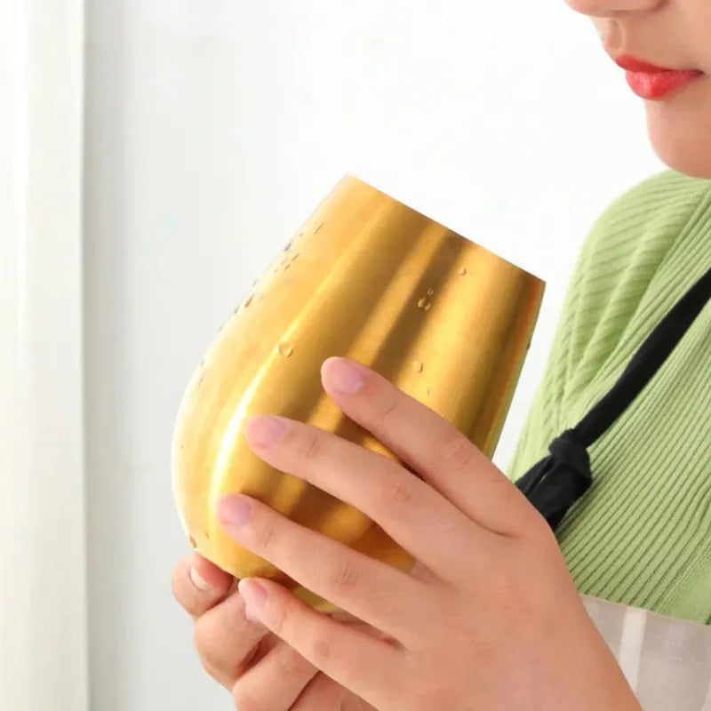 Copo De Inox Metalizado 500ml Copo De Inox Metalizado 500ml LightHousi