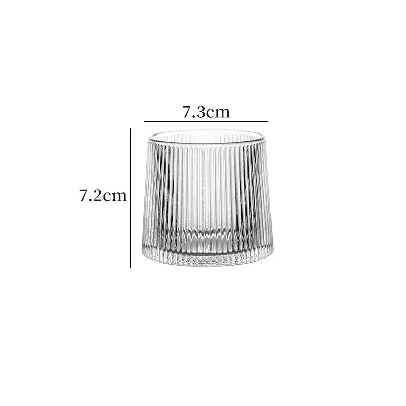 Copo De Whisky Giratório De Vidro 160ml Copo De Whisky Giratório De Vidro 160ml LightHousi 1 Peça -160ml-C 160ml