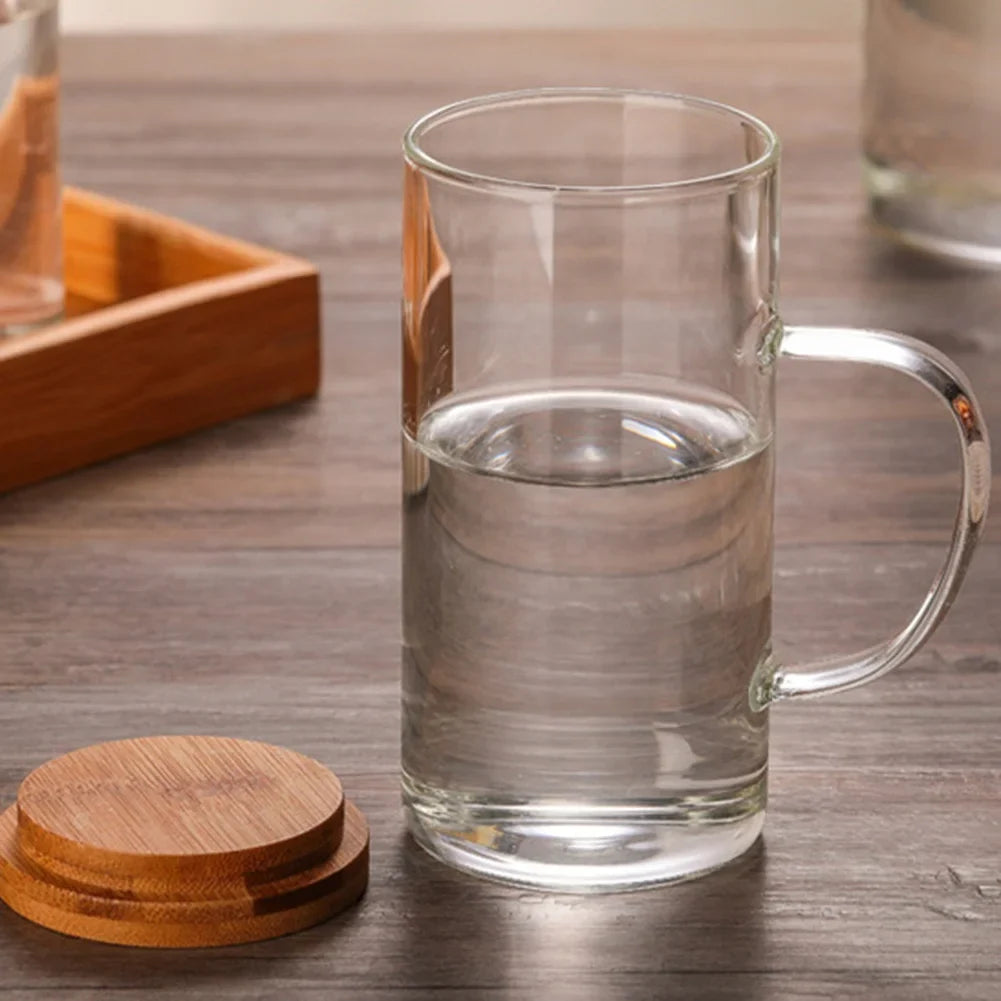 Copo e Jarra De Vidro Com Tampa - Pode Ir Ao Fogo Copos e Jarras De Vidro Com Tampa - Pode Ir Ao Fogo LightHousi