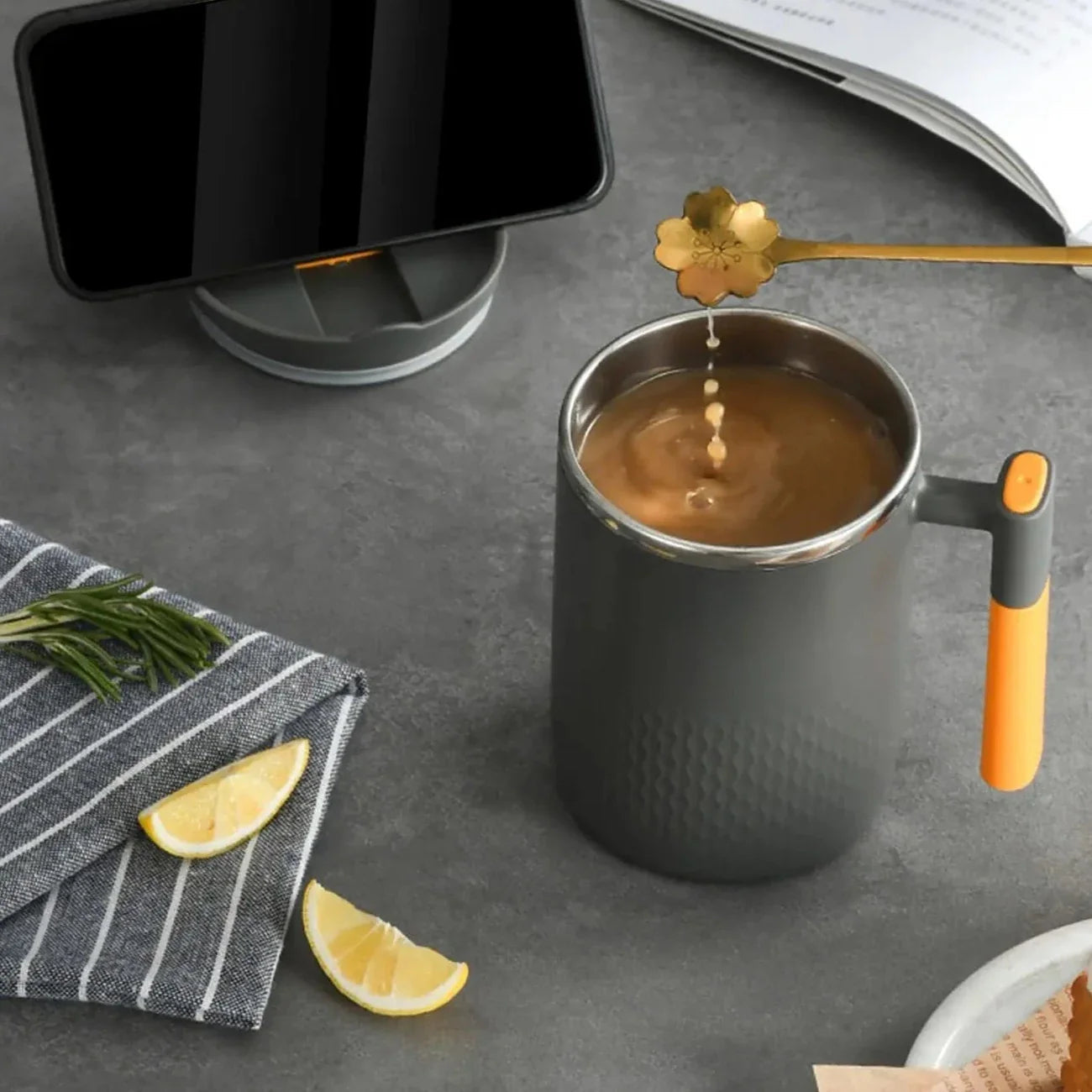 Copo Térmico Dupla Camada De Inox Com Alça Copo Termico Dupla Camada De Inox Com Alça LightHousi