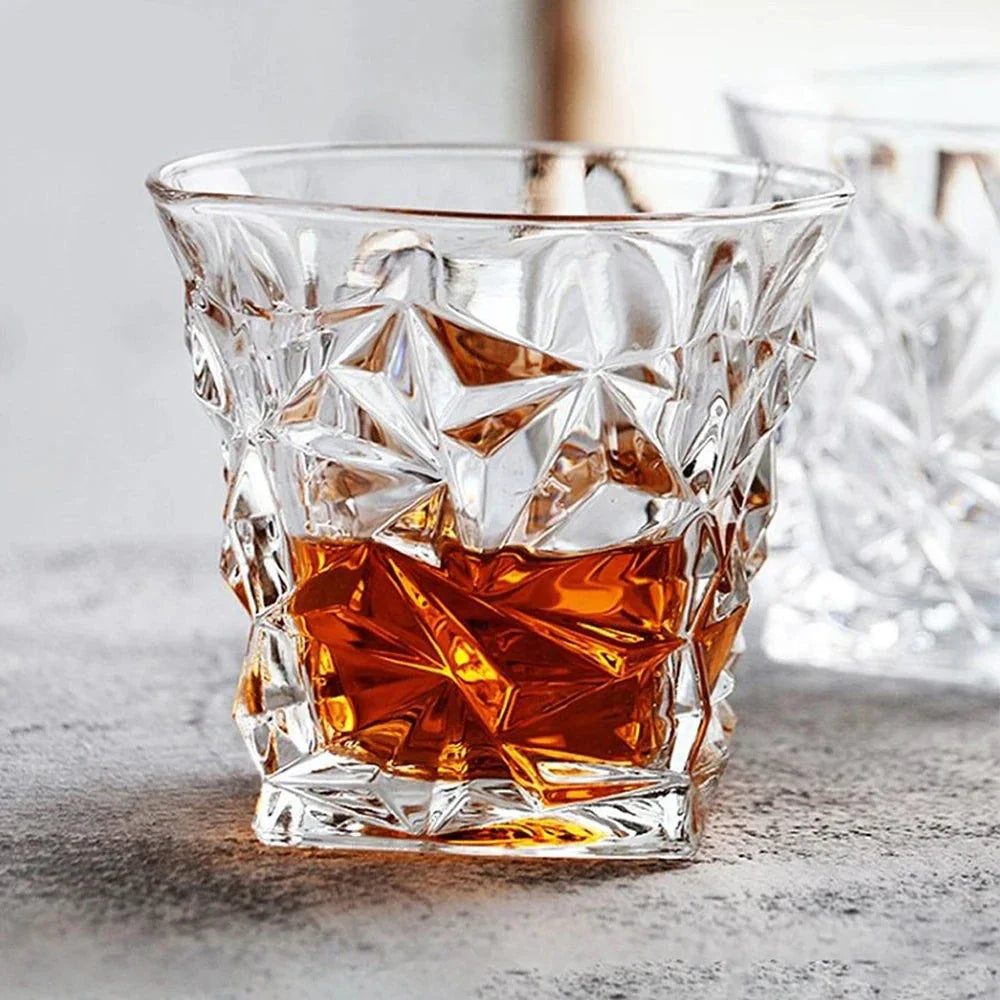 Copos de Whisky Vidro 300ml Copo De Vidro Transparente 300ml LightHousi