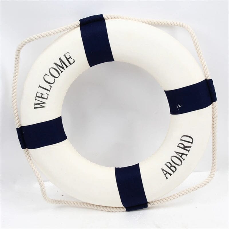 Decoração Estilo Náutico Bem-vindo Decoração Estilo Náutico Bem-vindo Design & Casa Azul 14cm