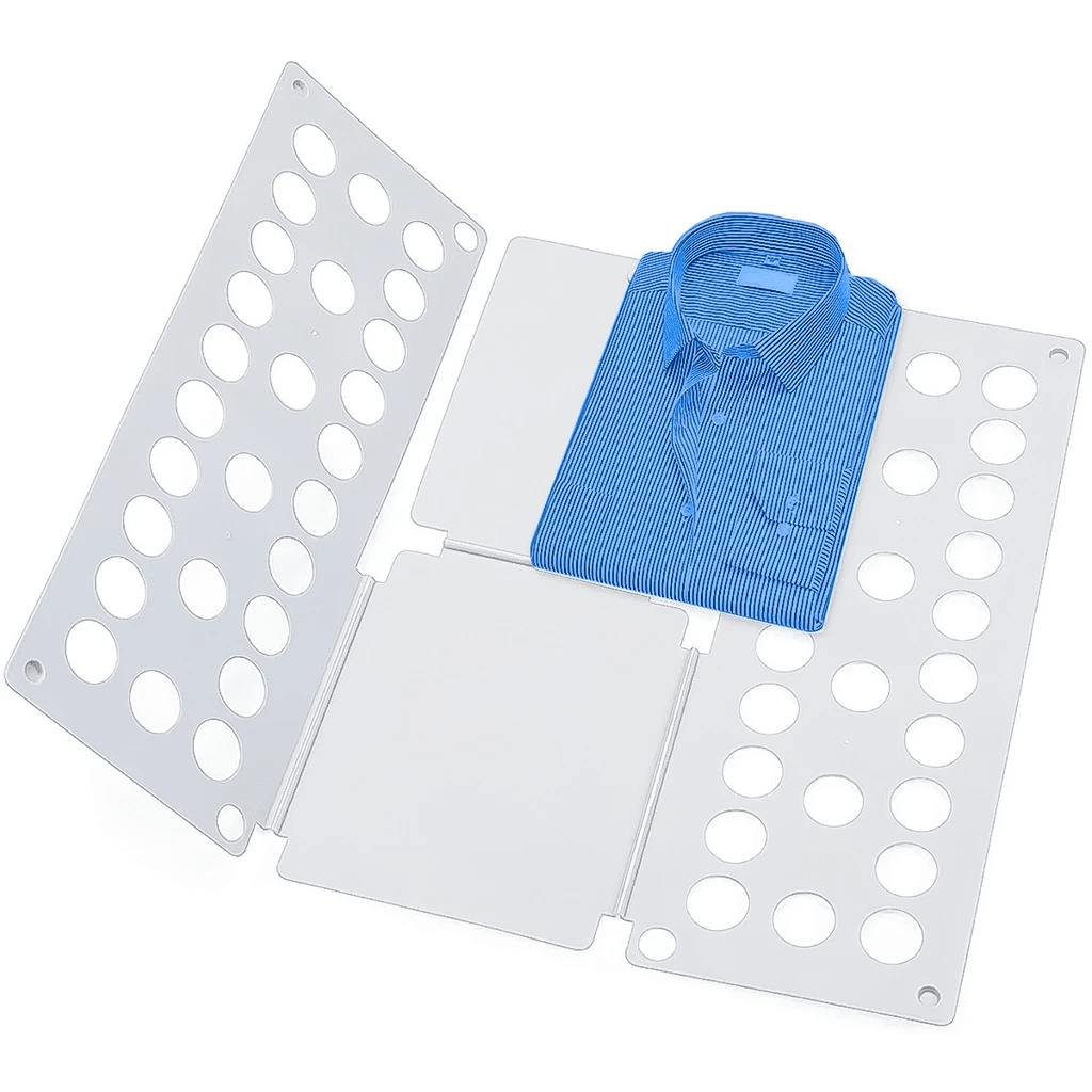 Dobrador de Roupa Dobra Fácil Branco Coleção Closet- Dobrador de Roupa Dobra Fácil Branco Design & CasaColeção Coi