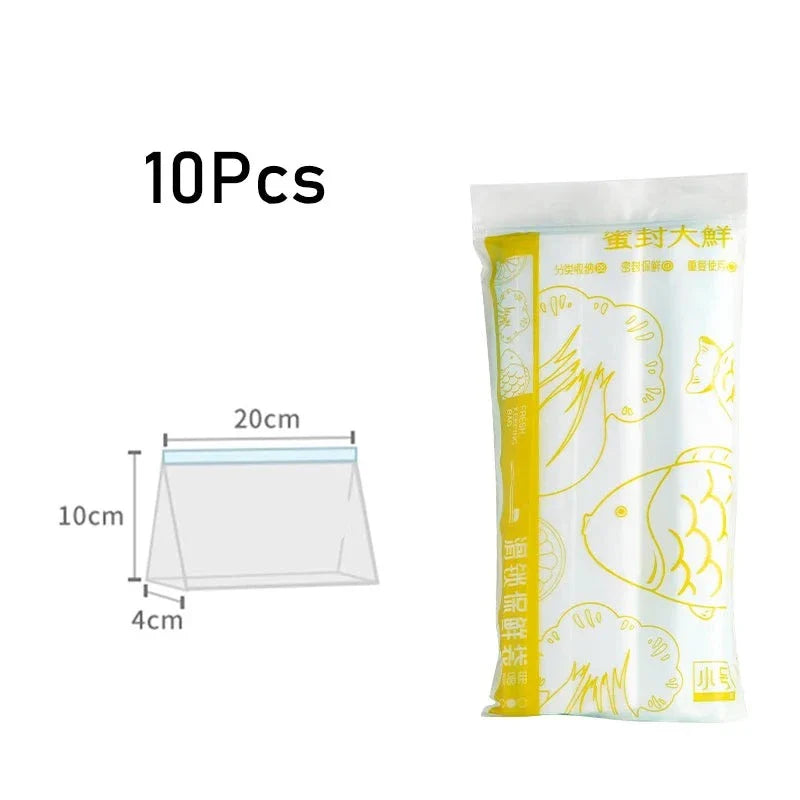 Embalagem para Alimentos Transparente Com Fechamento Zíper Embalagem para Alimentos Transparente Com Fechamento Zíper LightHousi