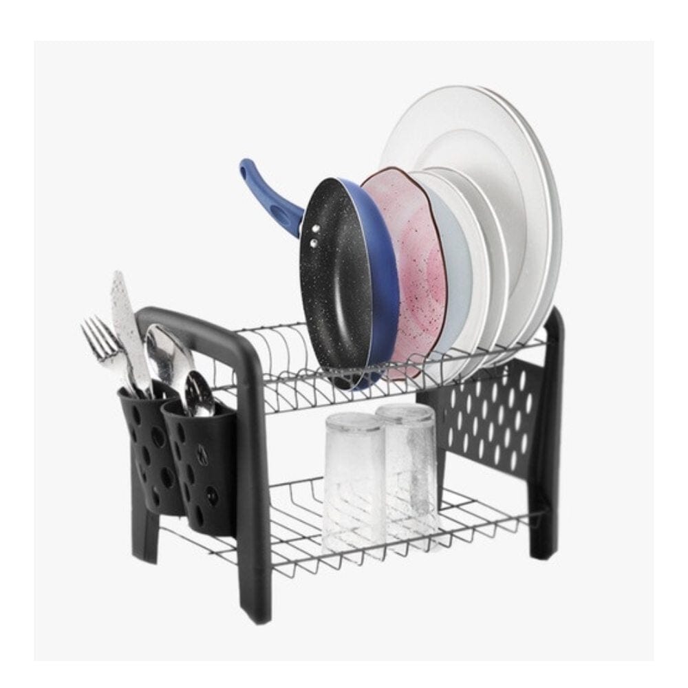 Escorredor de Louça Com Porta Talheres Não Enferruja Escorredor de Louça Com Porta Talheres Não Enferruja Design & Casa