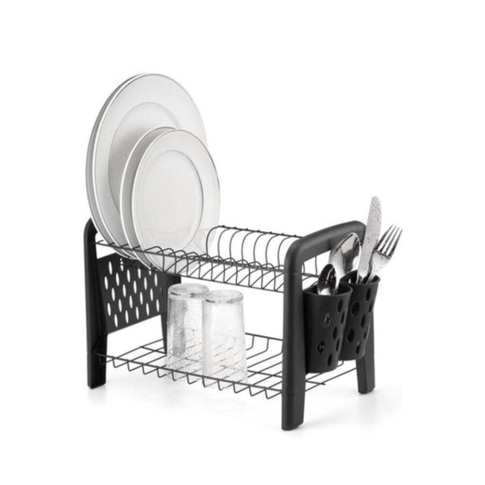 Escorredor de Louça Com Porta Talheres Não Enferruja Escorredor de Louça Com Porta Talheres Não Enferruja Design & Casa