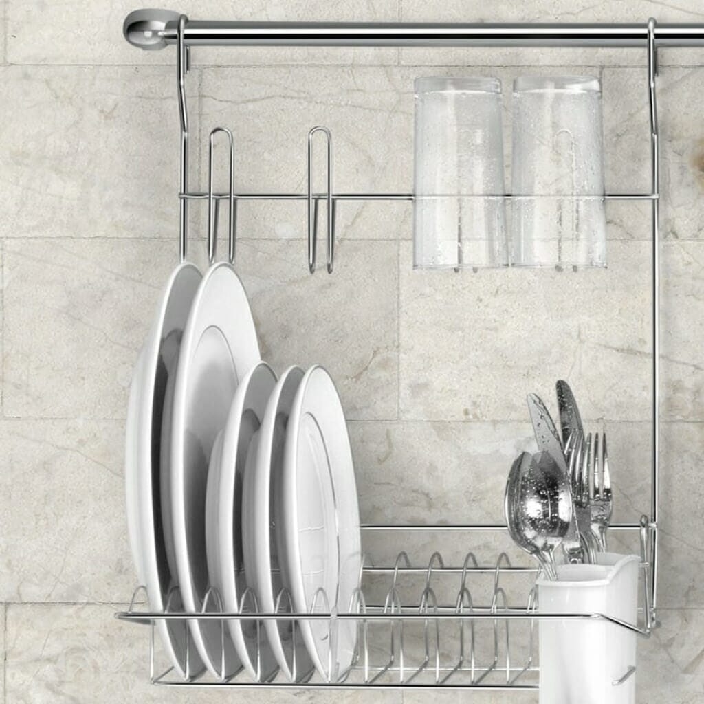 Escorredor De Louça Suspenso Dobrável Escorredor De Louça Suspenso Dobrável Design & Casa