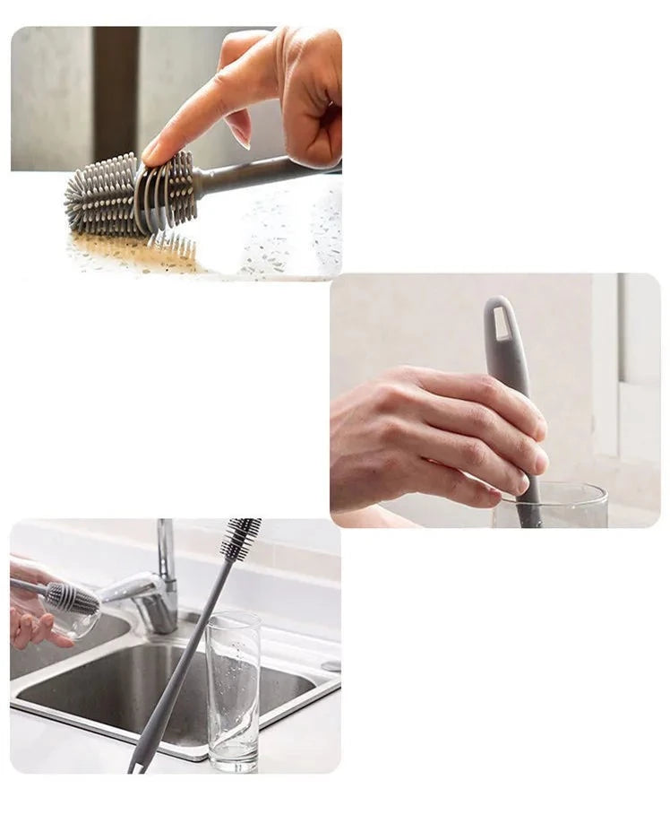 Escova de limpeza Silicone Escova de limpeza 02 - Escova de limpeza Silicone Design & Casa