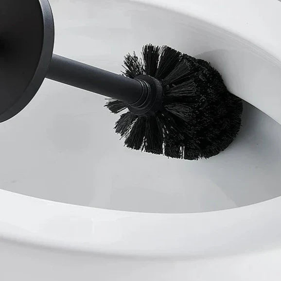 Escova Sanitária De Inox Com Suporte De Parede Escova Sanitária De Inox Com Suporte De Parede LightHousi