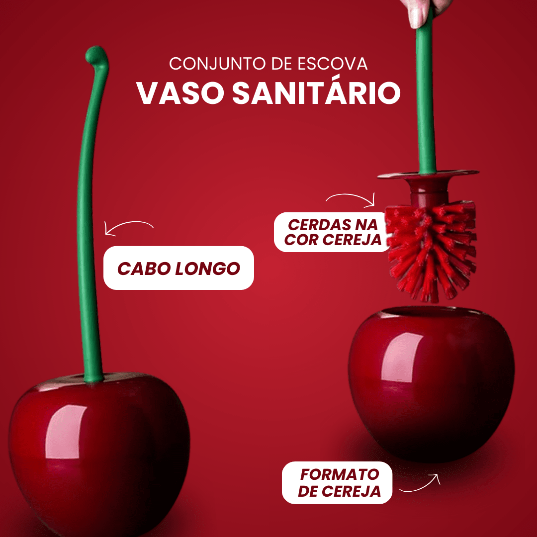 Escova Sanitária Frutas Escova Sanitária Frutas - Coleção Banheiro Design & Casa