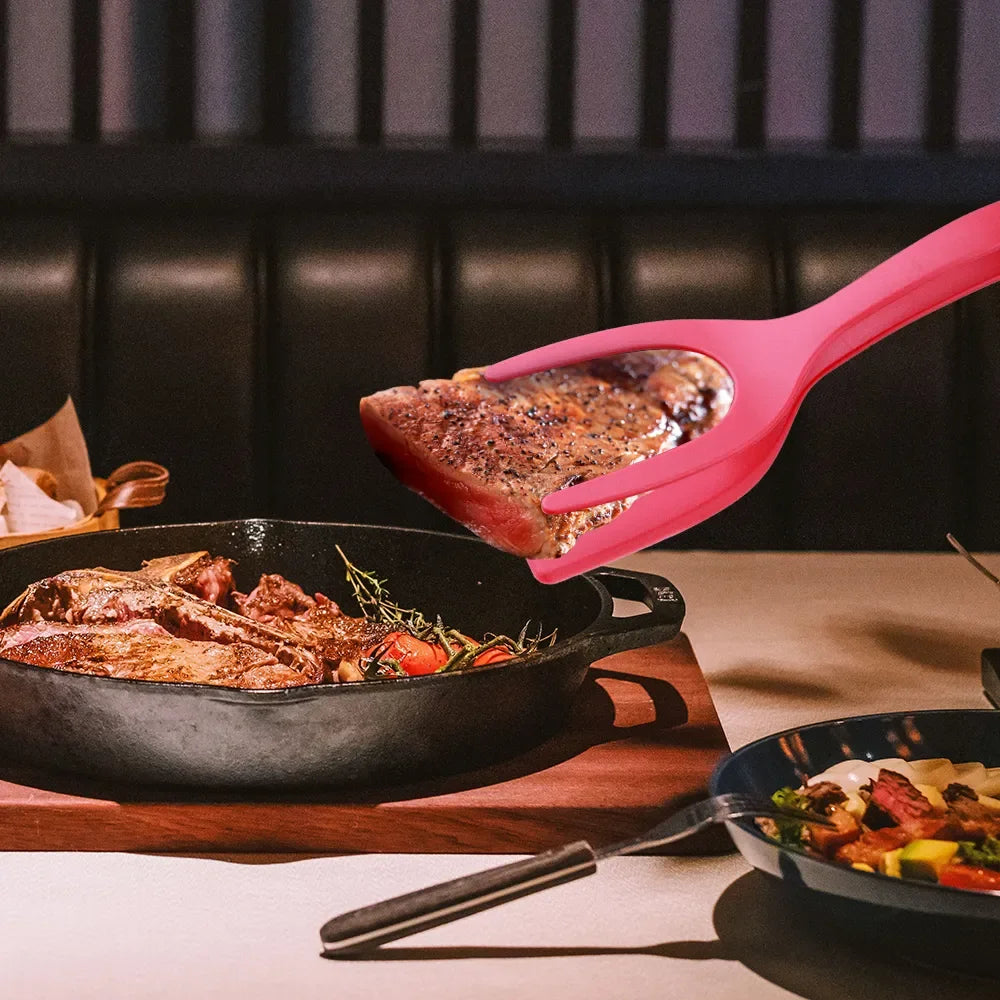 Espátula Para Virar Alimentos De Silicone Antiaderentes Espatula Para Virar Alimentos De Silicone Antiaderentes LightHousi