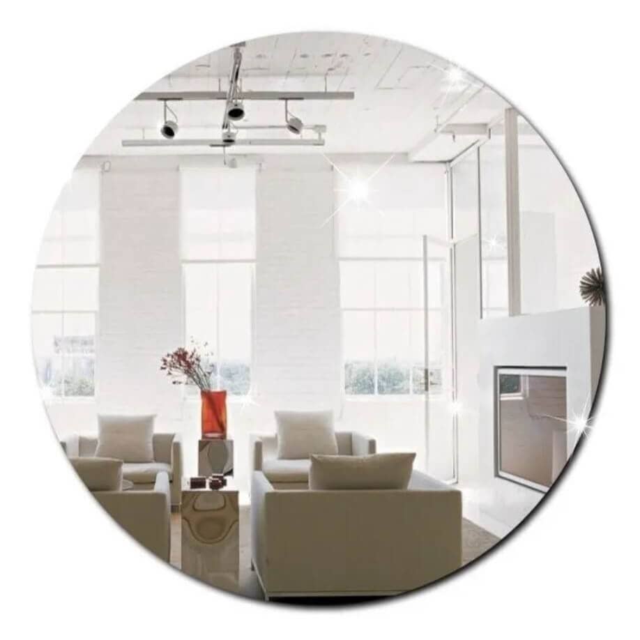 Espelho Redondo 40cm Espelho Redondo 40cm Design & Casa