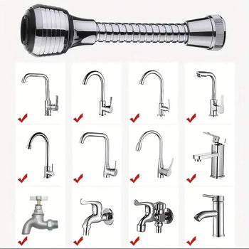 Extensor de Torneira Flexível Extensor de Torneira 01 - Extensor de Torneira Flexível Design & Casa