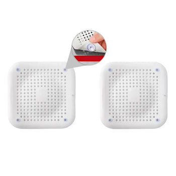 Filtro para Ralo de Silicone Design & Casa B White 2pcs