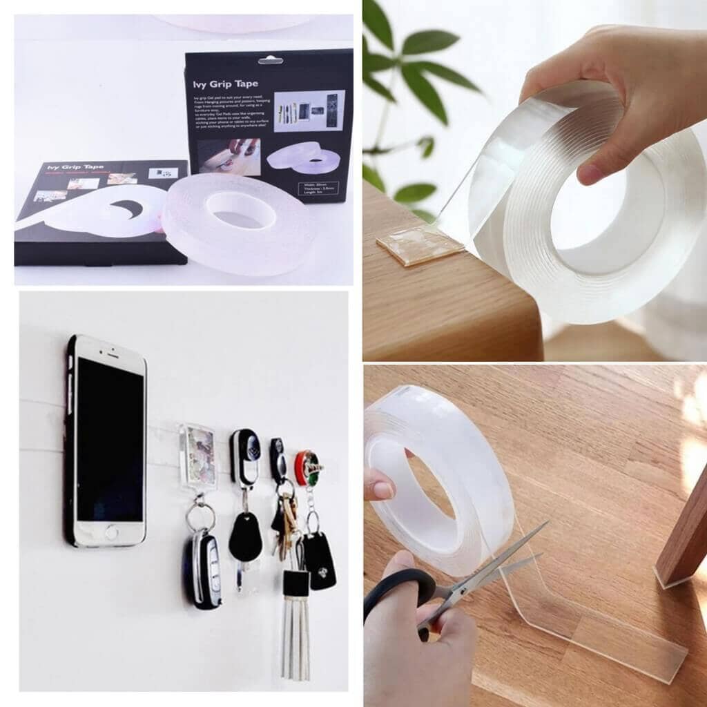 Fita Dupla Face Transparente Extra Forte Fita Dupla Face Transparente Extra Forte Design & Casa