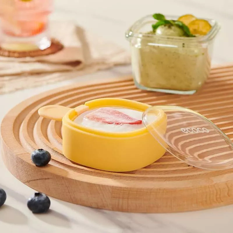 Forma de Picolé de Silicone Com Tampa Hermética Forma de Picolé de Silicone Com Tampa Hermética LightHousi