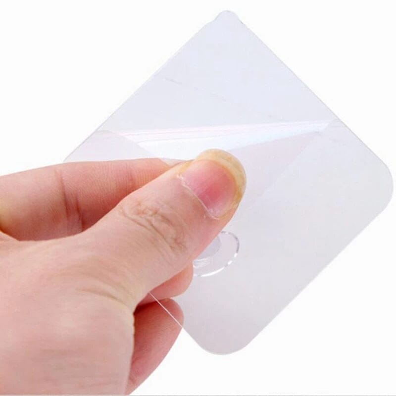 Gancho De Parede Adesivo Transparente Gancho De Parede Adesivo Transparente LightHousi