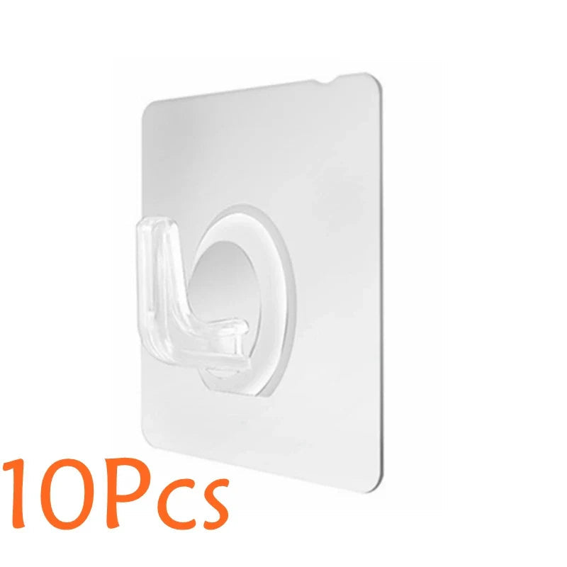 Gancho De Parede Adesivo Transparente Gancho De Parede Adesivo Transparente LightHousi