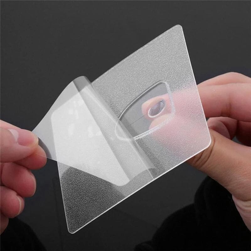 Gancho De Parede Adesivo Transparente Gancho De Parede Adesivo Transparente LightHousi