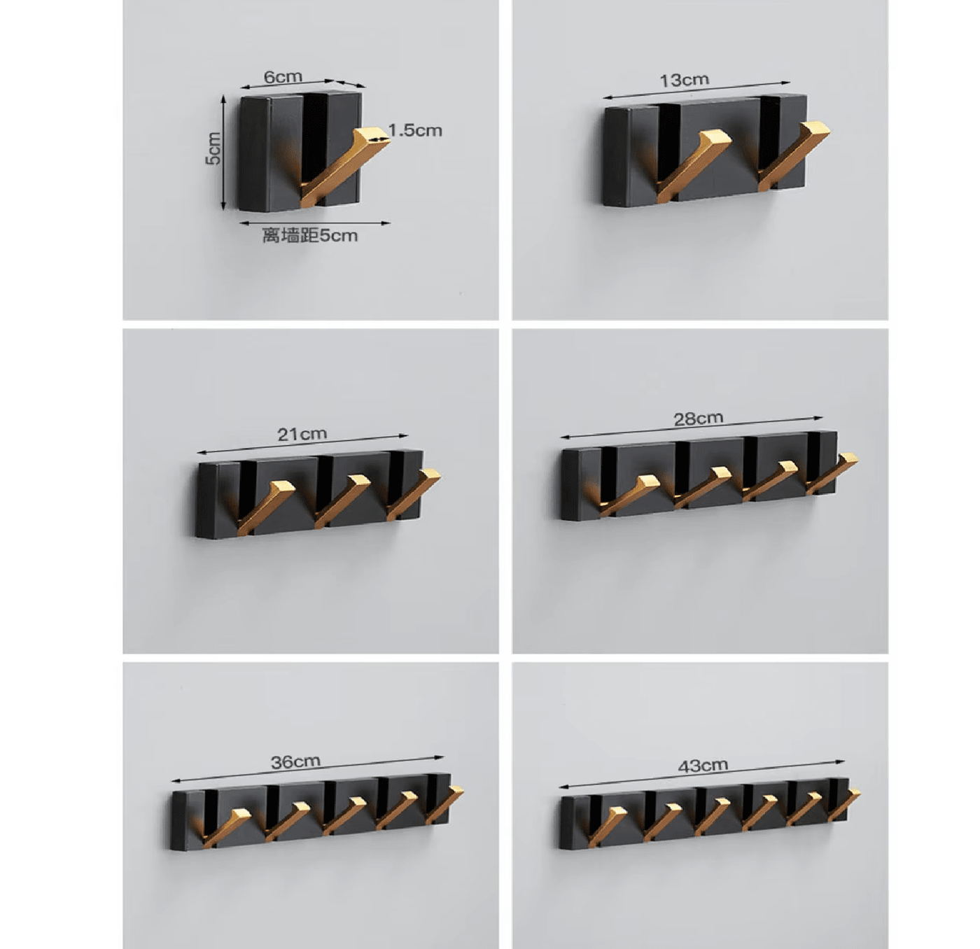 Gancho de Parede Dobrável Invisível Gancho de Parede Dobrável Invisível Design & Casa