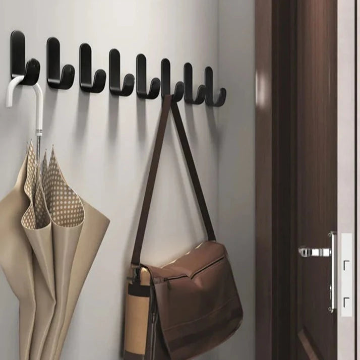 Gancho de Parede Multiuso - Instalação Sem Furos 5 unidades Design & Casa