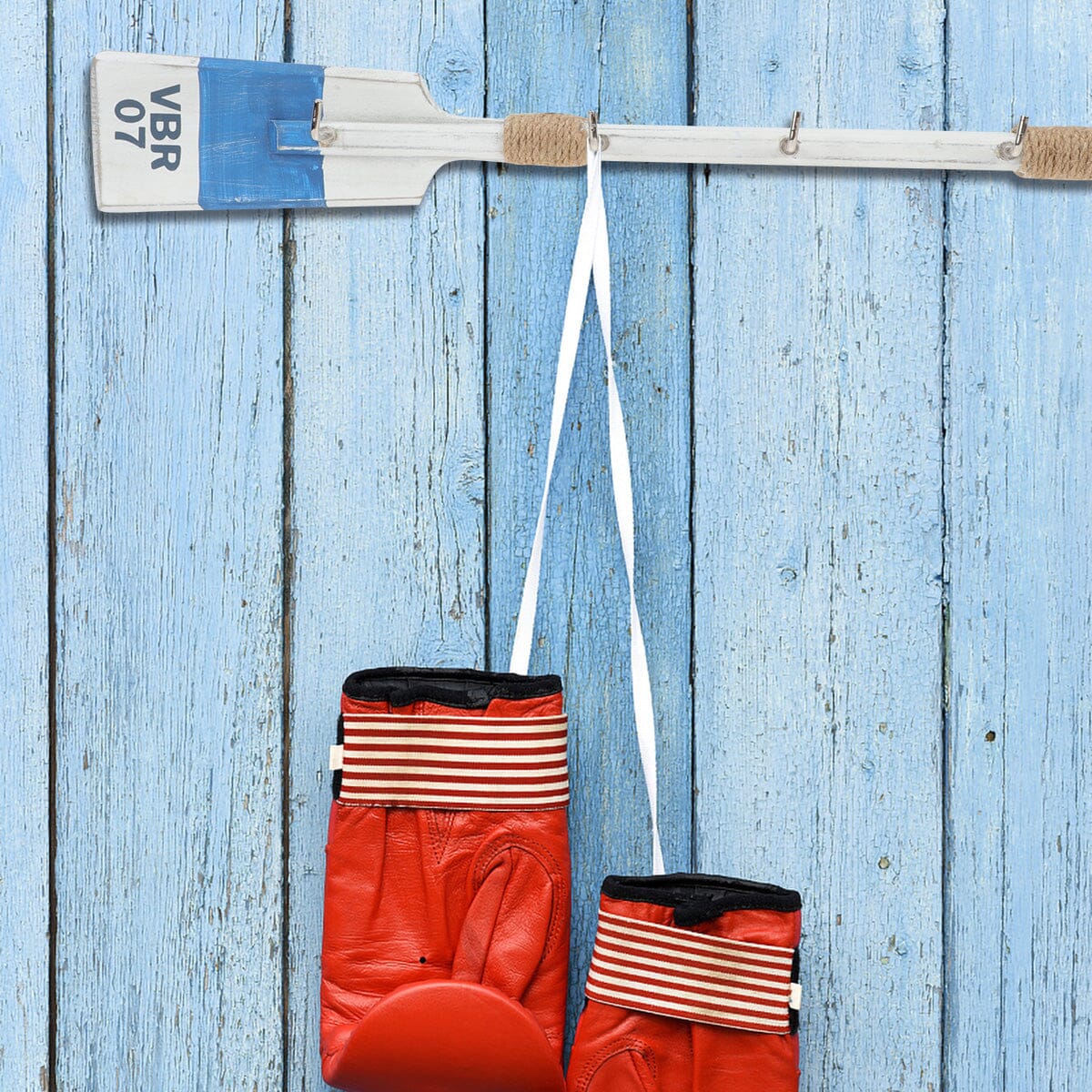 Gancho de Parede Náutico de Madeira Gancho de Parede Náutico de Madeira Design & Casa