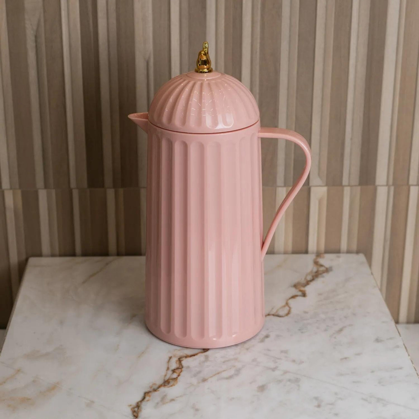 Garrafa Térmica de Plástico Bird Rosa 1L - Wolff Design & Casa